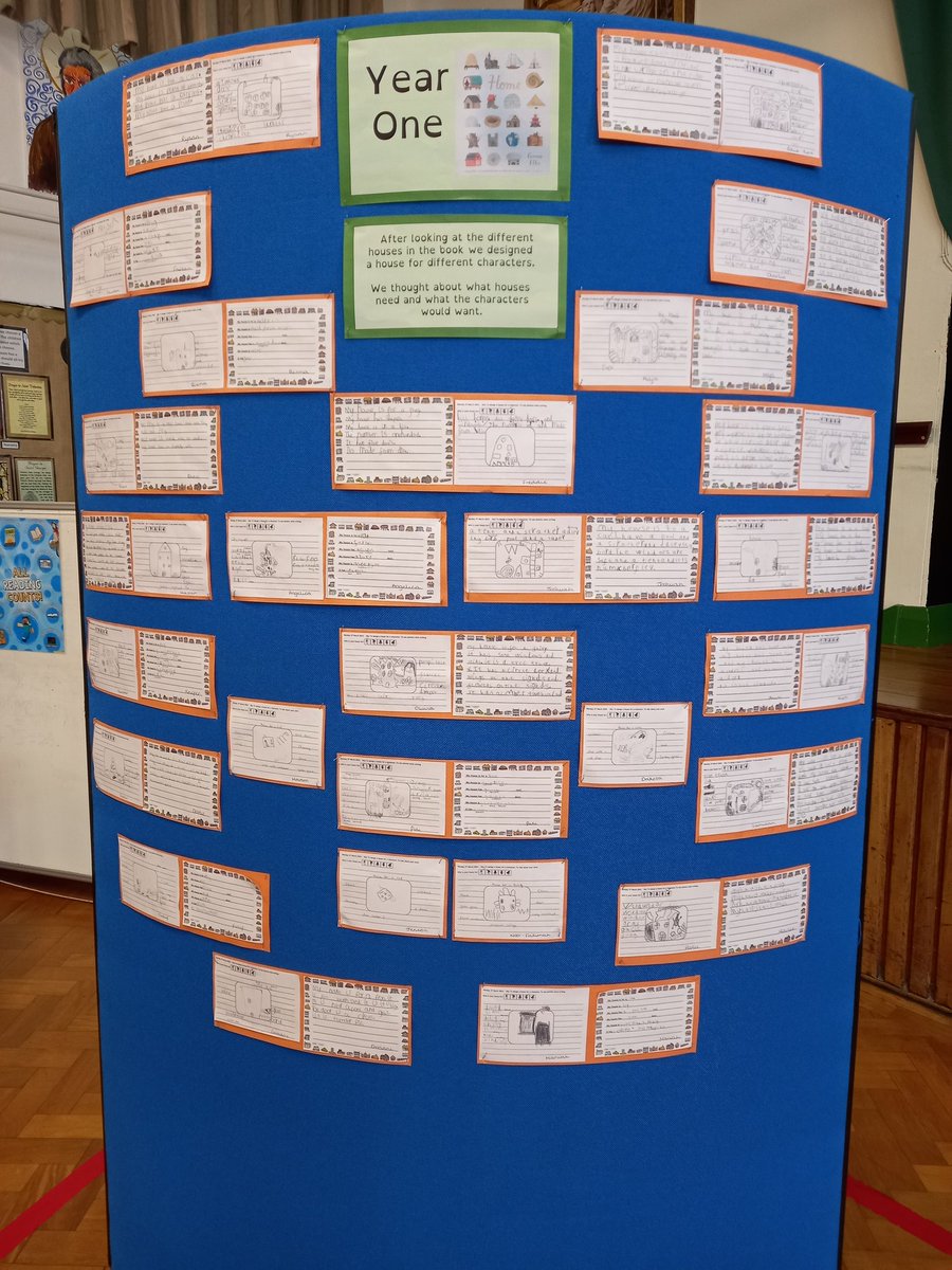 olvschool's tweet photo. Some of the fabulous work that has been done during our Take One Book Week. Our book this year was Home by Carson Ellis. #OLVNursery #OLVRec #OLVY1 #OLVY2 #OLVEnglish #OLVreading @bcw_cat https://t.co/IhDR7DZzaM