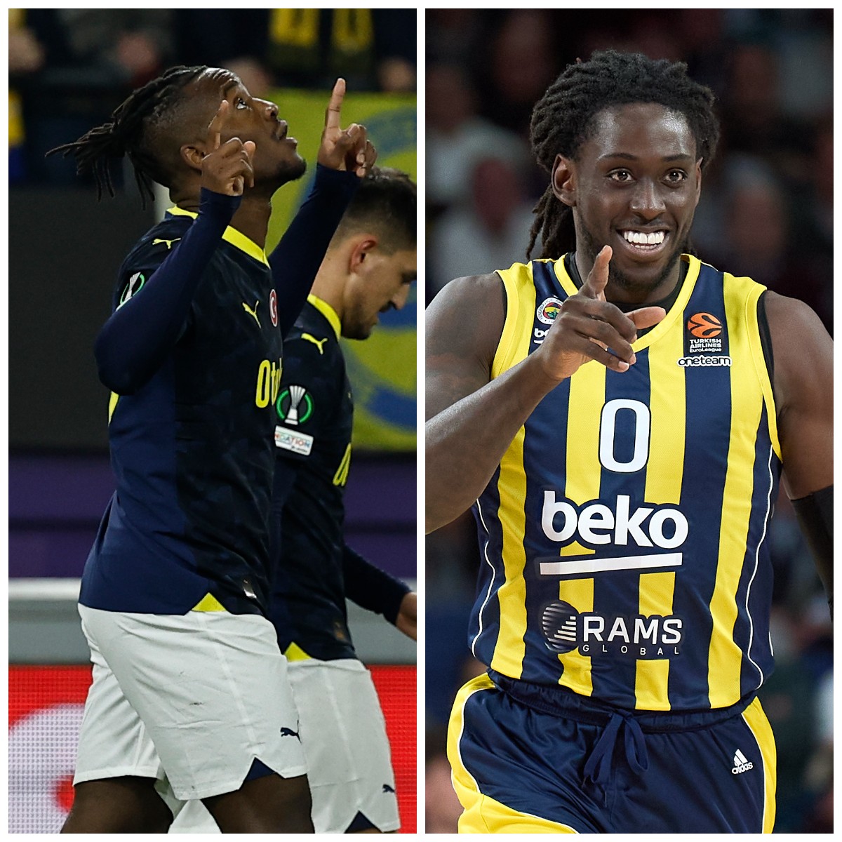 🟡🔵 Fenerbahçe'nin Avrupa'da zafer gecesi! 

⚽ U. S. Gilloise 0-3 Fenerbahçe 
🏀 Real Madrid 79-89 Fenerbahçe Beko