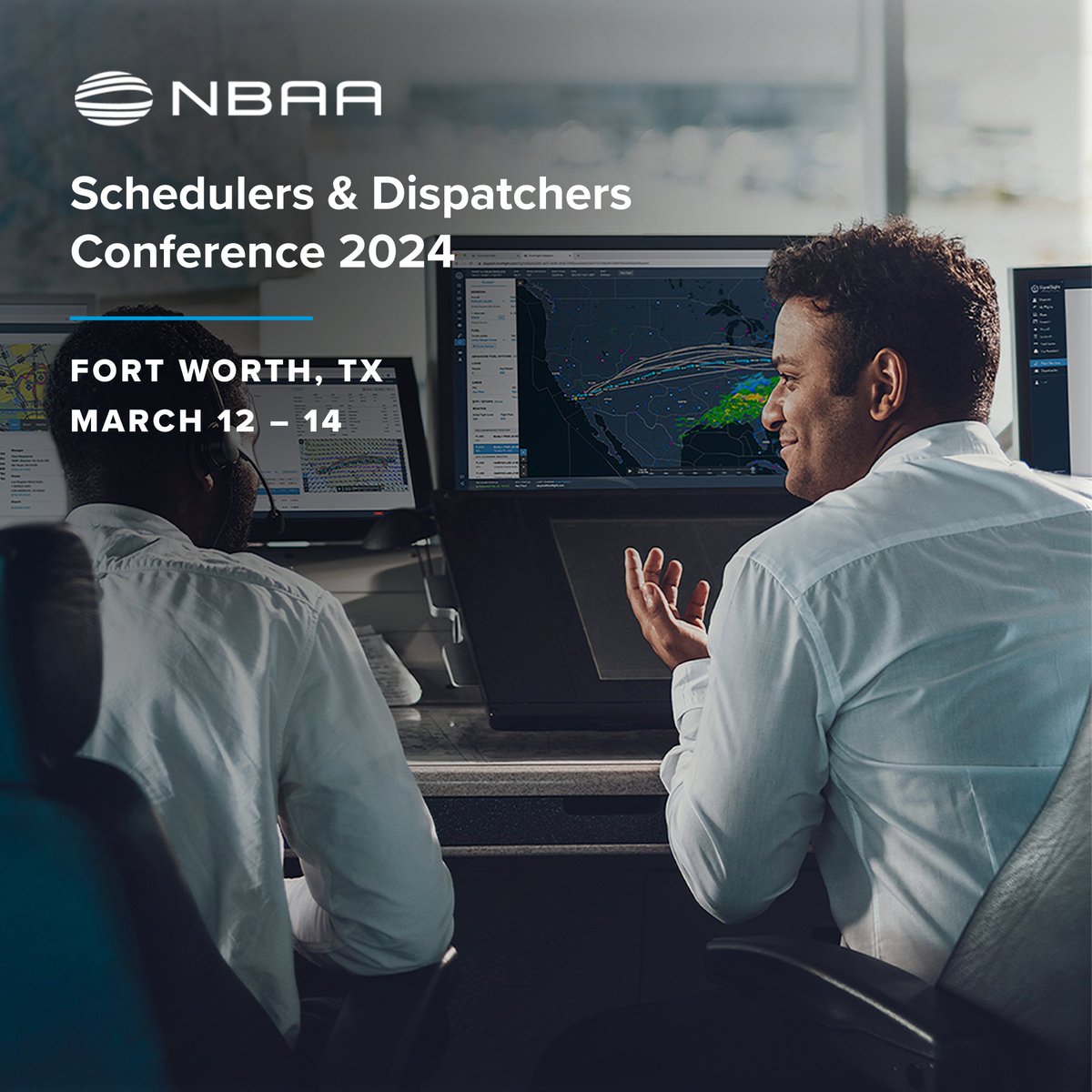 Mark your calendars for the 2024 NBAA Schedulers & Dispatchers Conference from March 12-14 in Fort Worth, Texas. 🔗 - Register now at nbaa.org/sdc2024 to secure your spot!