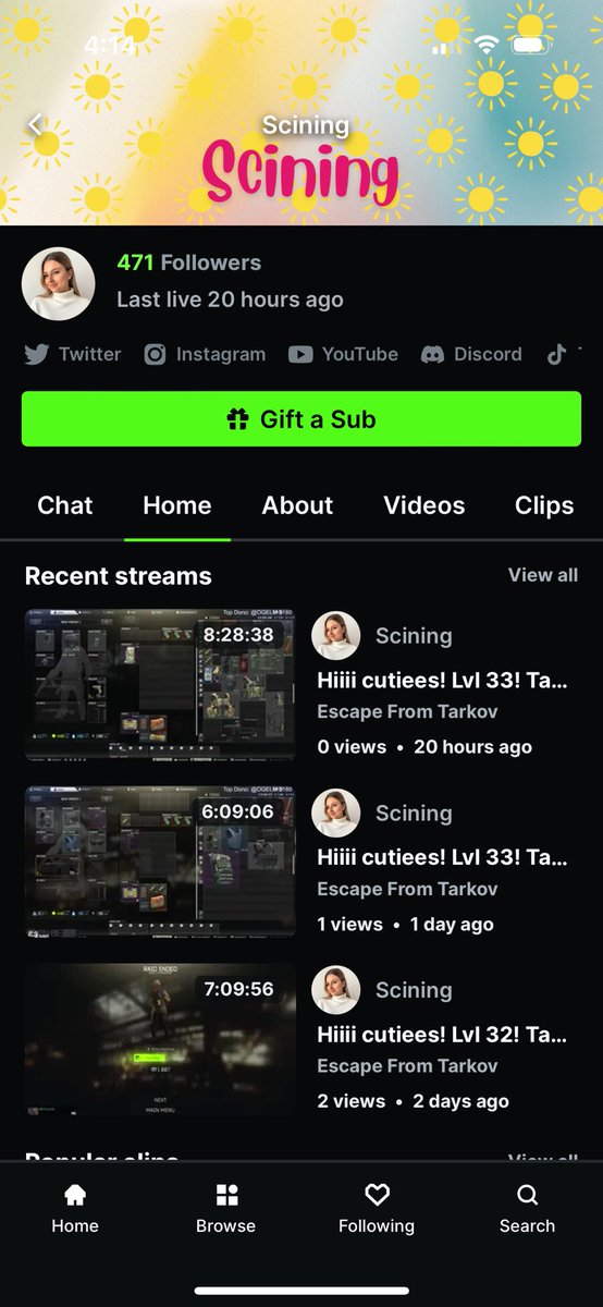scining's tweet photo. Soooo close to my 500 follower goal!!! I promise it’s so much fun over here! Come check me out sometime https://t.co/aGm7rpcTyA https://t.co/E9EcU7O7UL