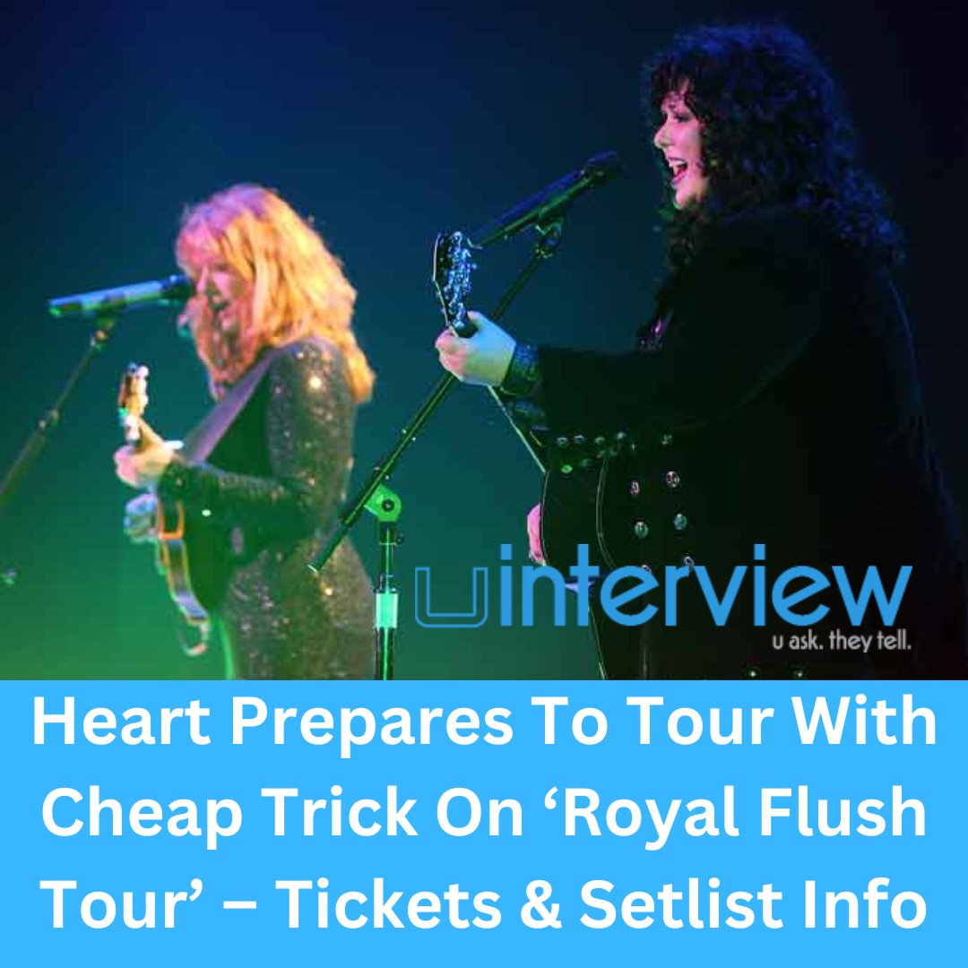 Heart is back! Sisters Ann and Nancy Wilson will be making a comeback to perform together after five years.

Full Story Here: tinyurl.com/mpaw7urm

#heart #annwilson #nancywilson #music #tour #concert #royalflushtour