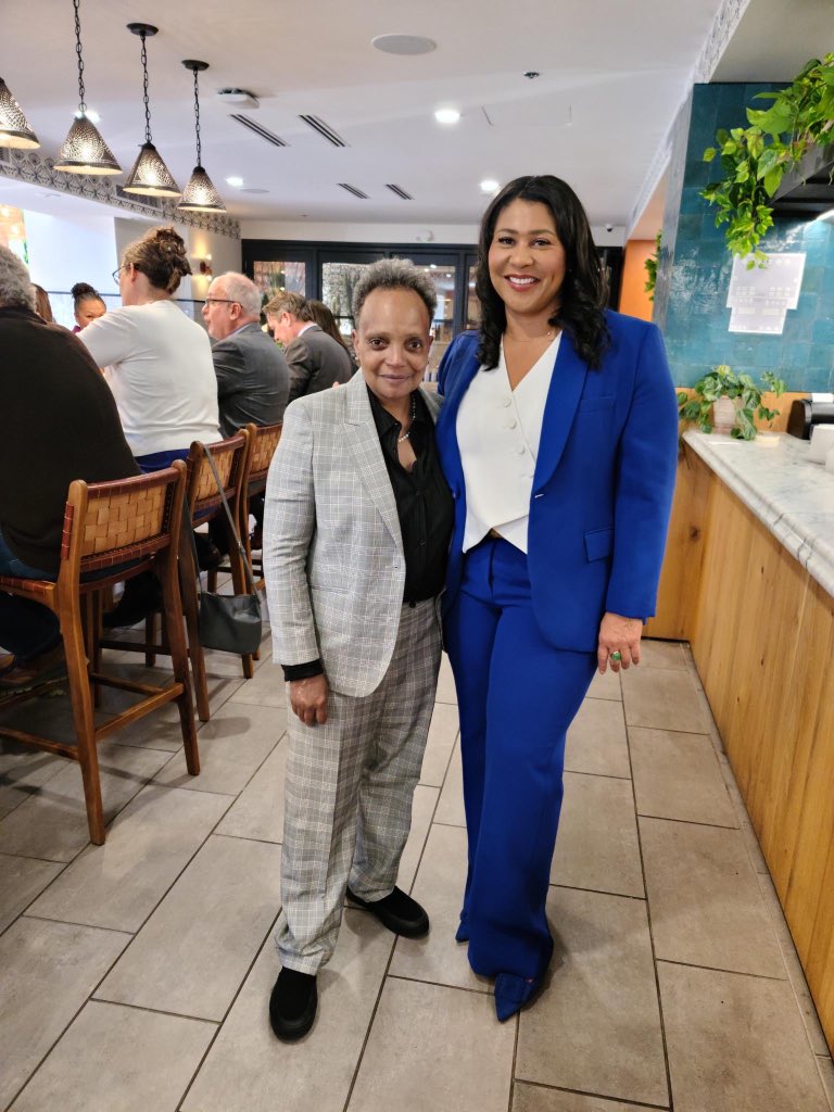 So excited to have been present for my friend, San Francisco Mayor @LondonBreed's State of the City address. It was dynamic and inspiring, and laid out the path forward for the 'city on the rise.' Home run, my friend. Home run.