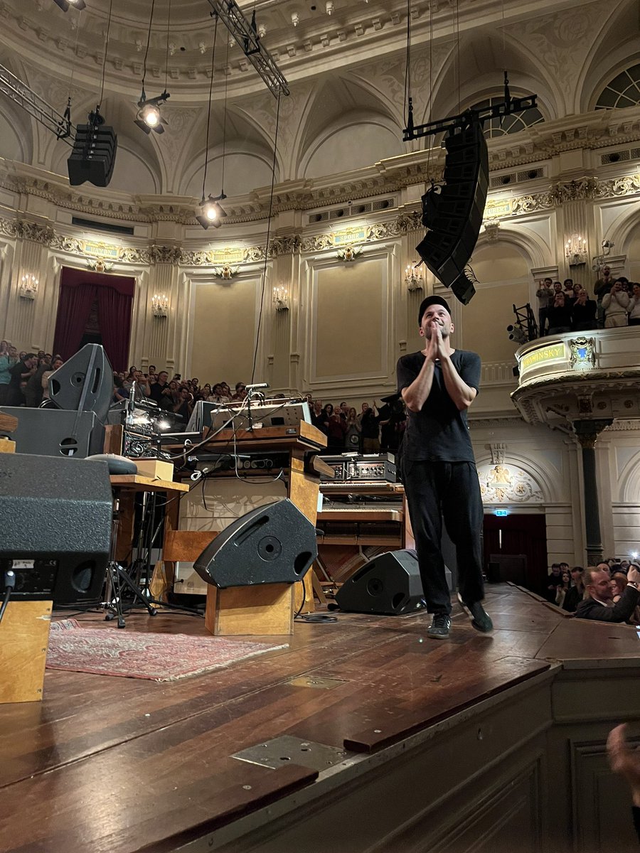 Virtuoso! #NilsFrahm @Concertgebouw