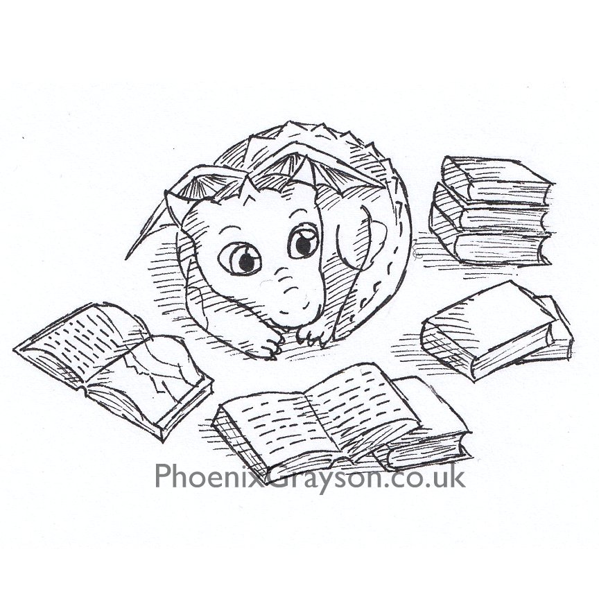 PhoenixGrayson3's tweet photo. Happy World Book Day! π
Still need to add some colour to this one but I thought it was fitting to post it today anyway!
#worldbookday #reading #bookdragon #dragon #lineart #drawing #art #PhoenixGrayson https://t.co/KXk8l1fcKm