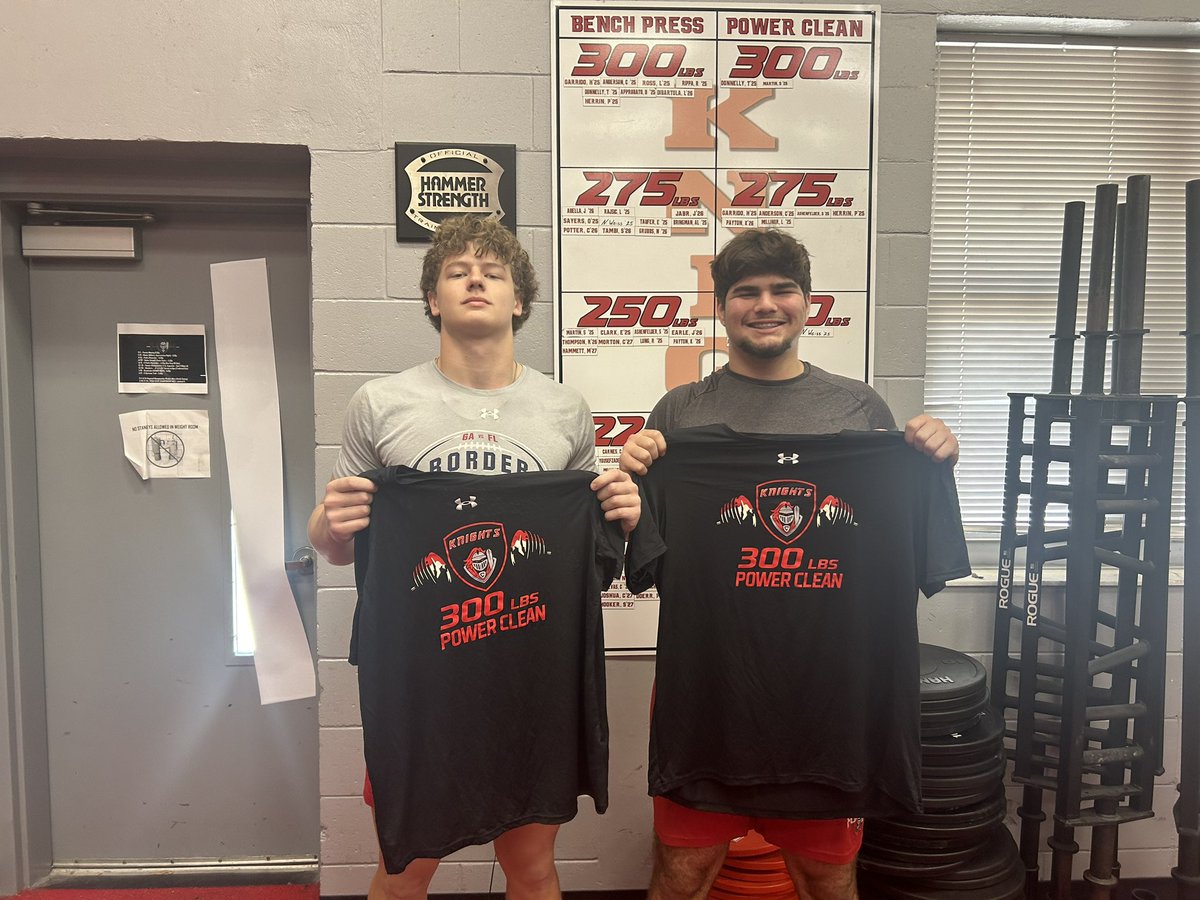 MAX OUT Week… Congrats to @TyceDonnelly & @_SebastianMarti hitting 300 on CLEAN today! #WorkToWin #1MorE24