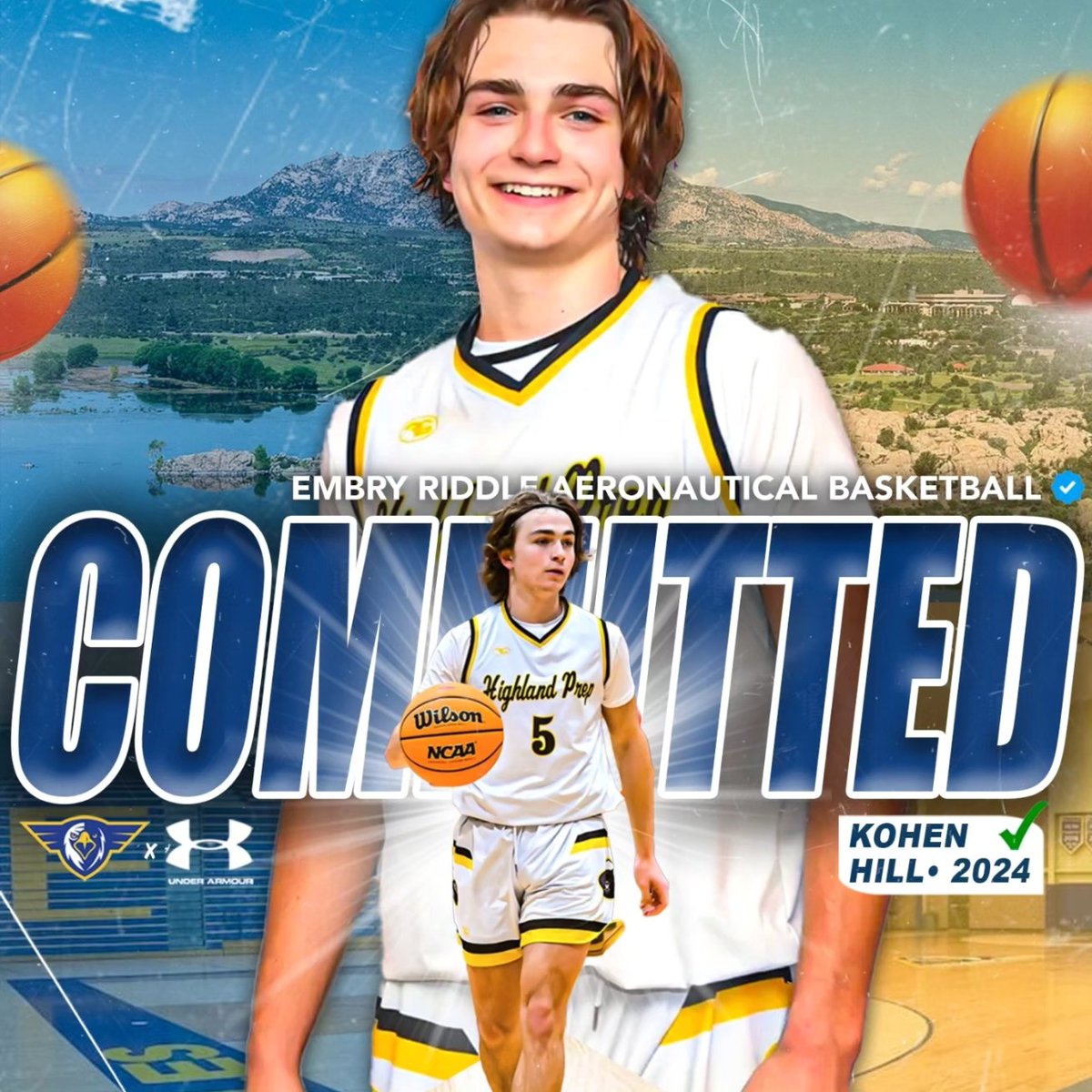 I am very grateful to the coaching staff at Embry-Riddle Aeronautical for giving me the opportunity to continue to play the game I love at the next level✈️🏀🏆🦅 @coach_hill_HP
<a href="/Factorybball/">Factory 🏀</a> <a href="/CoachTuckERAU/">Ben Tucker</a>