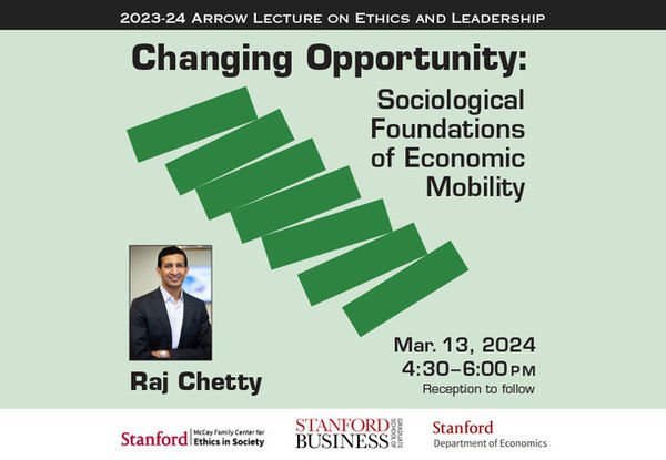 FYI our partners at the Stanford Center on Poverty &amp; Inequality-Lecture on Ethics &amp; Leadership on Changing Opportunity: Sociological Foundations of Economic Mobility 3/13 4:30pm ethicsinsociety.stanford.edu/events/arrow-l…  #ethics #stanford @stanfordethics #elffound