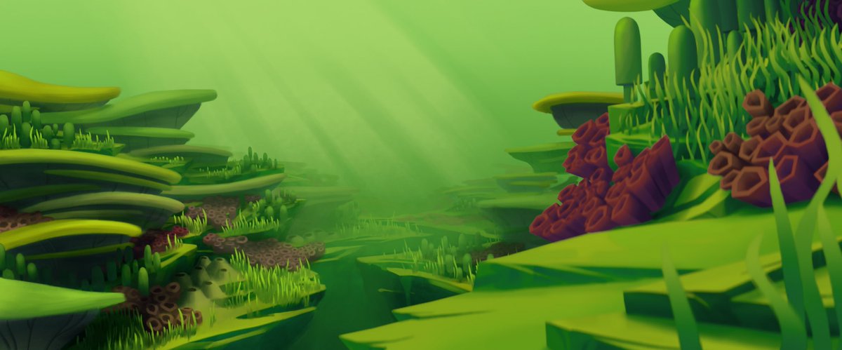 Created by: @ectorsart 
 A WIP of our films opening shot. Wouldn’t you like to dive right in?
#submersedfilm #painting #2dart #indiefilm #animatedshortfilm #indieanimation