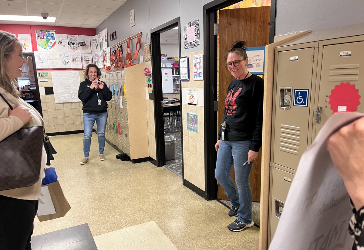KISDMathSquad's tweet photo. Congratulations to Ms. Harris from @TMISMustangs - our February Intermediate Math Teacher of the Month! She was nominated for the way she empowers students to be the lead learners in her classroom. We are so proud of you! #MathKISD https://t.co/9D4hcJwvo5