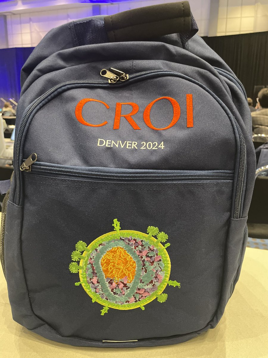 Headed home from my first #CROI. Best part (aside from the swag) was nerding-out with friends and mentors, especially @DrBarbaraTaylor who set me on the path to HIV medicine in Charm City.