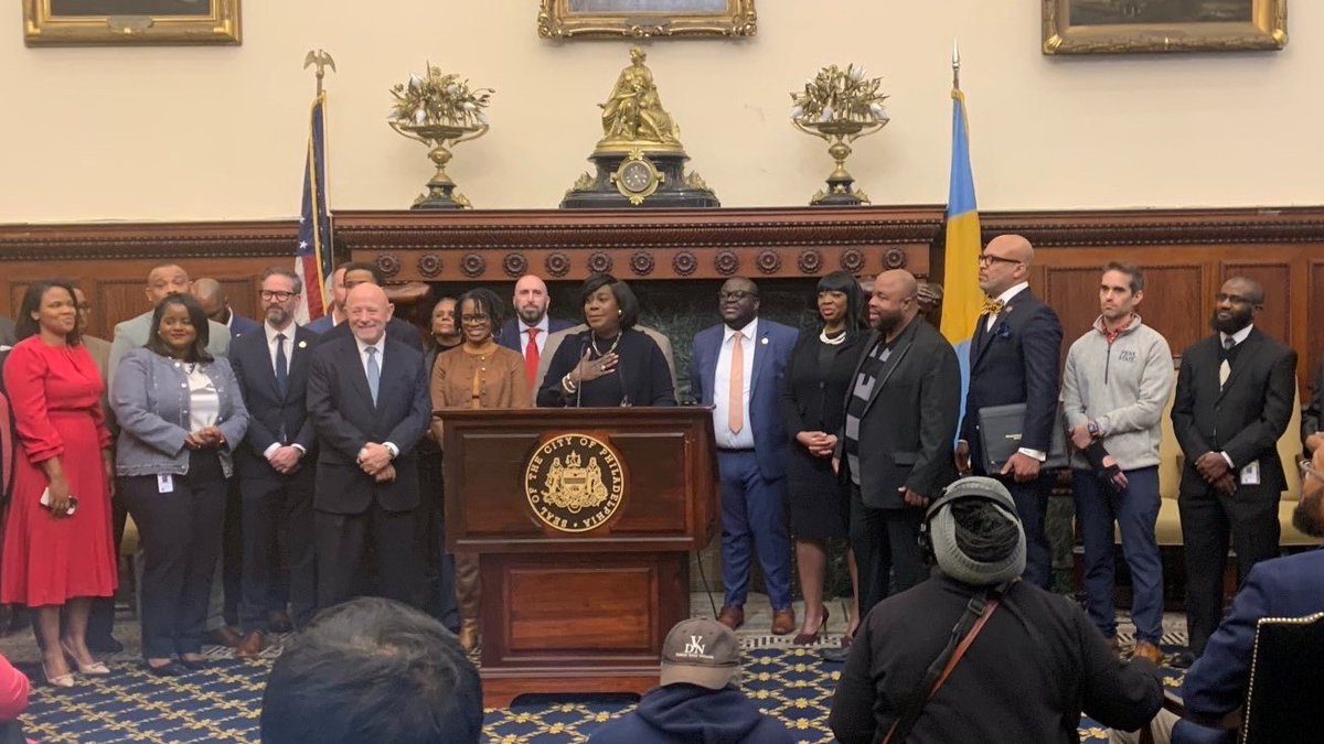 .<a href="/PhillyMayor/">Mayor Cherelle L. Parker</a> Cherelle Parker’s administration took further shape today as she announced new heads for the city's Parks and Rec and Labor Departments. 

Read more here: bit.ly/3V6IgWQ