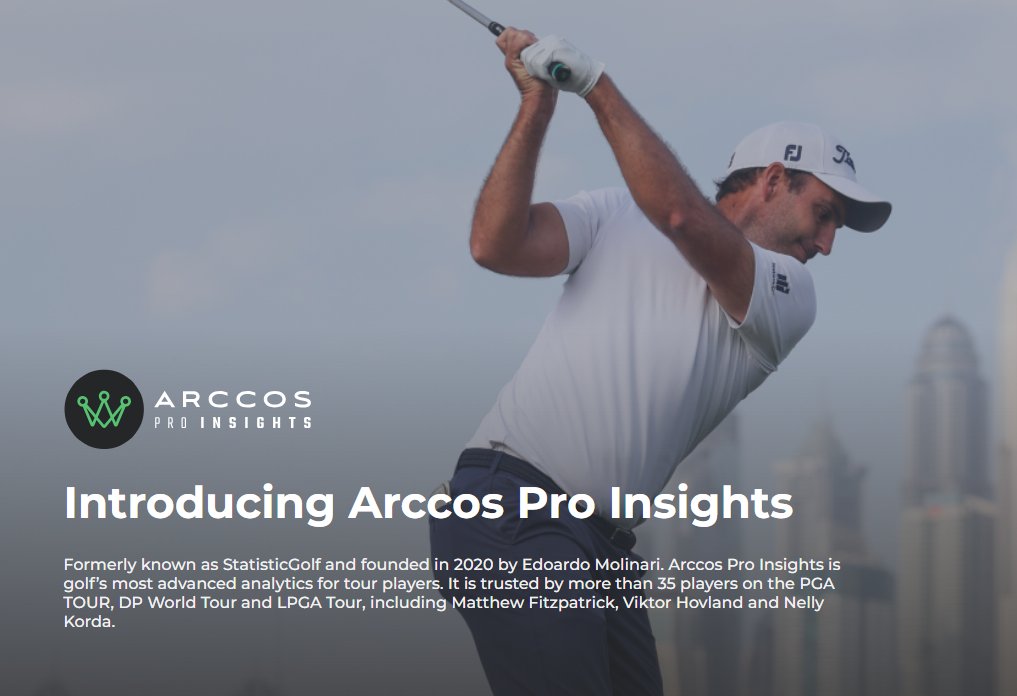 🚨🚨🚨🚨 If you are an elite player, you need to read this: Do you want to harness the same advanced analytics that players like Matthew Fitzpatrick, Viktor Hovland, and Nelly Korda are using? In case you missed the big announcement this week, @ArccosGolf partnered with…