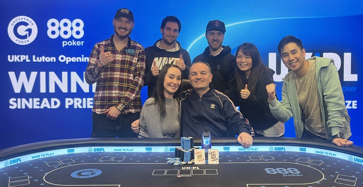 Congratulations to Sinead Priestley who has just won the UKPL Luton Opening Voyage. Sinead beat the 399 entry field to win £17,865!! Very well played Sinead!