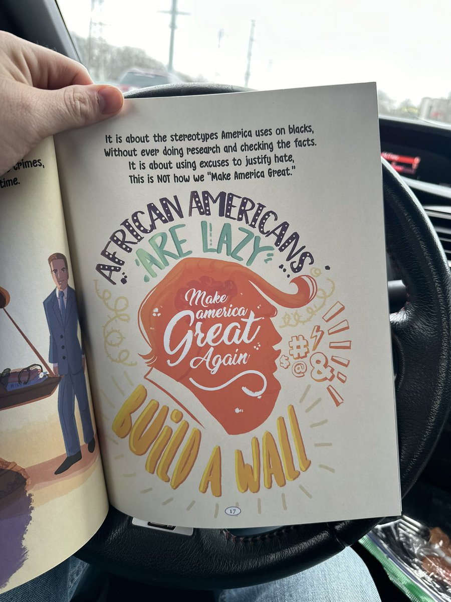 realBobbyLevy's tweet photo. This is what they’re pushing as required reading in New Jersey Schools.

The radical lefts indoctrination of our youth is a SERIOUS problem in this country! https://t.co/VIgTJN8Q3P
