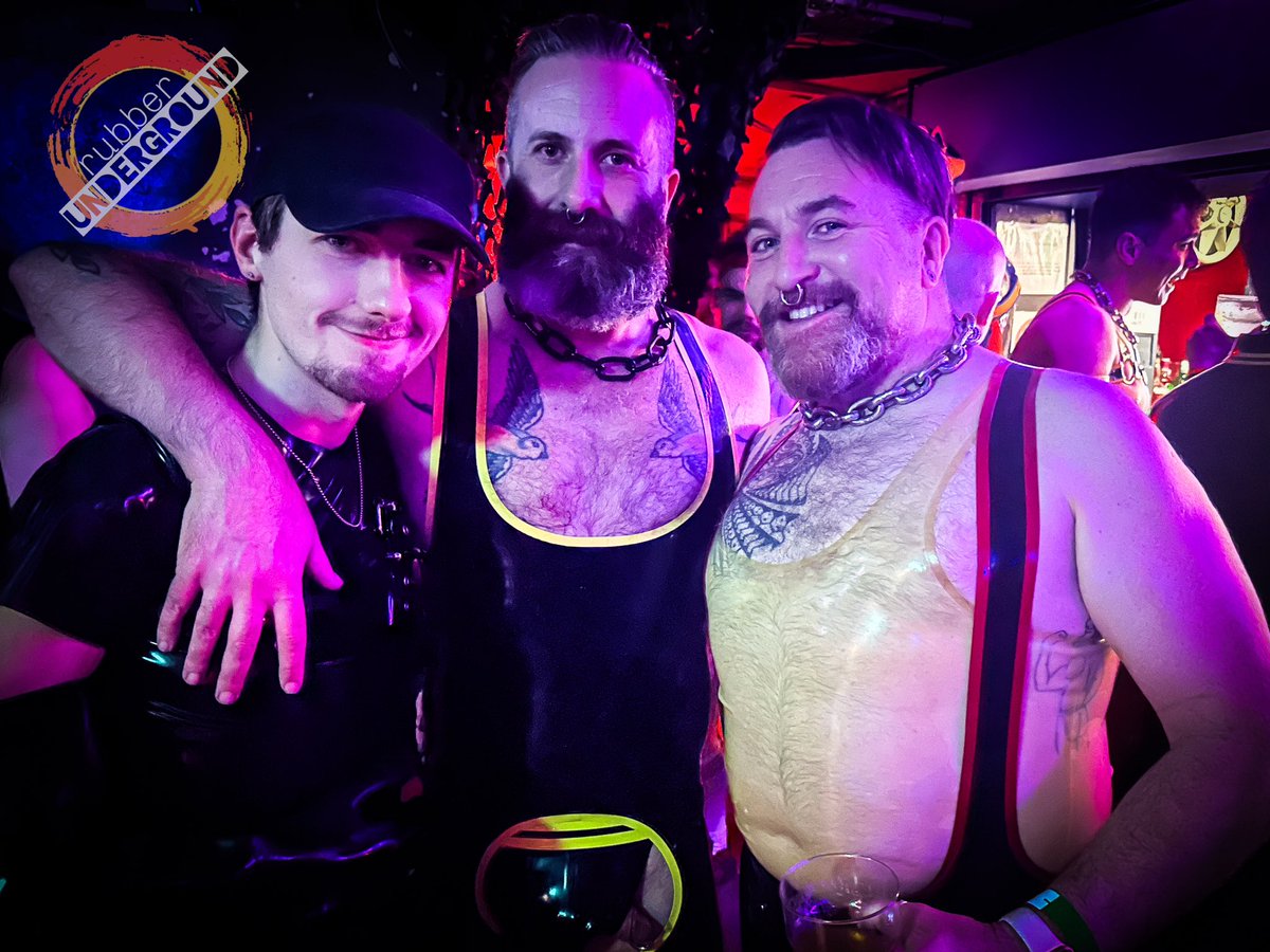 🔥 Tomorrow! 🔥

Friday the 8th of March!!! 
Location: Underground Club (underneath central station KX) - 7pm-Midnight (last entry 11:30pm)
Dress code: Latex/Rubber 😈

See you there!!

Full event gallery:
rubber-underground.london/gallery

<a href="/RubbermenLdn/">Rubbermen of London</a>