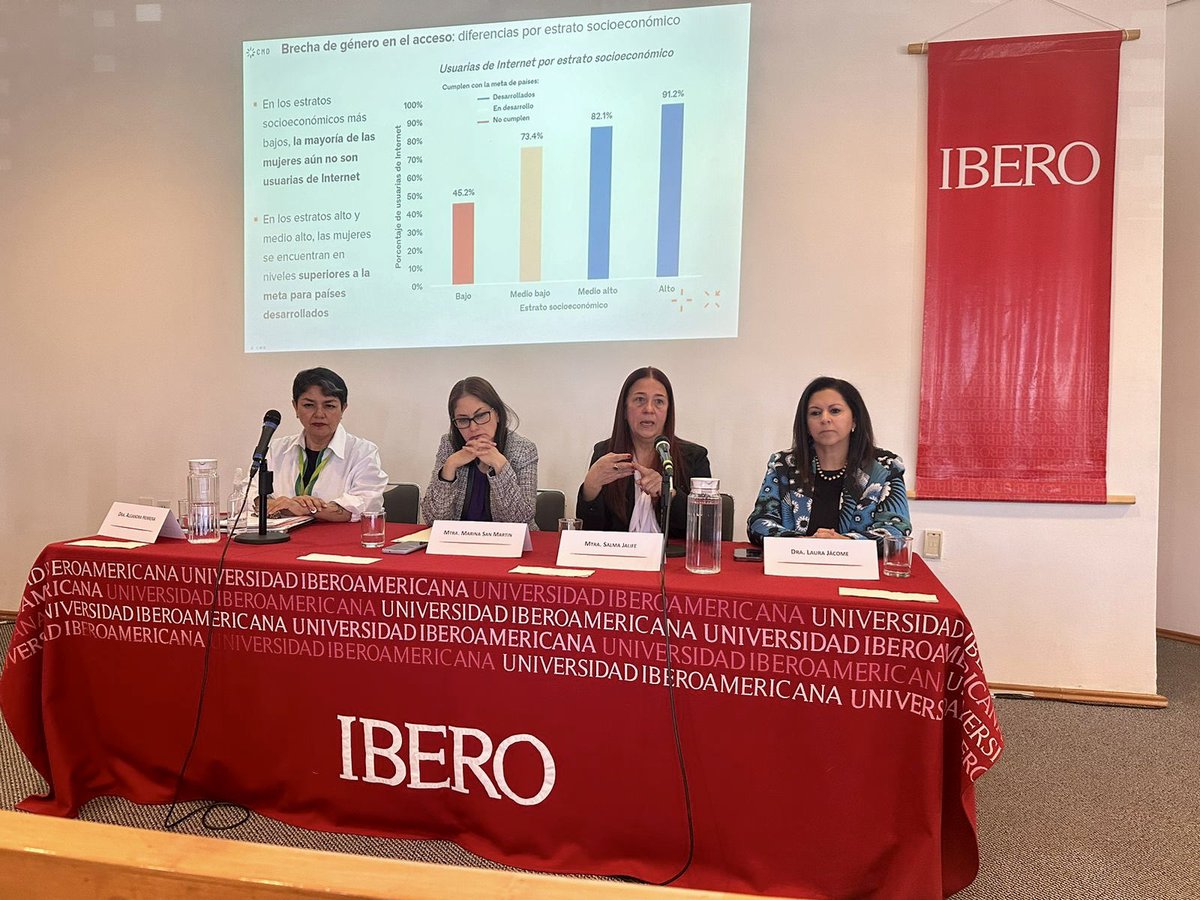 amiac_oficial's tweet photo. El día de hoy, en La Ibero, la Academia Mexicana de Informática AC llevó a cabo el Foro “Inteligencia Artificial y Equidad” en el marco de la Mujer en las Tecnologías de Información y Telecomunicaciones. Con la participación de destacadas Académicas y Académicos https://t.co/MdjSXrvyGi