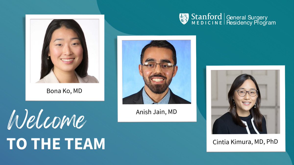 We were approved for expansion to 8 categorical residents per year!! In addition, to matching 8 PGY-1s on Match Day (3/15), we were able to add 3 new residents to our team. Meet PGY4 @BonaKo10, PGY3 @AnishJayJain, and PGY2 @cintia_kimura!
