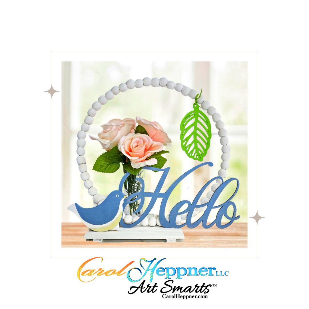 Hey Friends! Ready to add some springtime charm to your space? Create stunning wood bead wreaths, powered by Testors Acrylic Craft Paints. Get ready to be amazed! carolheppner.com/cgi/wp/?page_i… #ad #Fridaythoughts #crafthour #diy