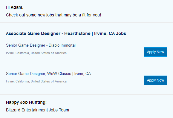Blizz why. Associate/Junior != Senior