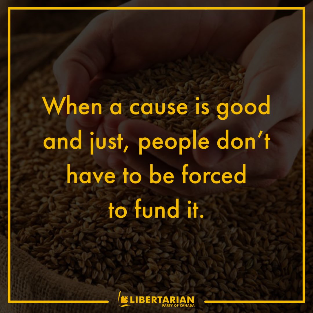 Abolish foreign aid and replace it with a one-page website to advise that, if you want to donate to a foreign cause or government, you can go ahead and do that on your own.

The debate on UNRWA funding is missing the point: you can’t “donate” someone else’s money.

#cdnpoli