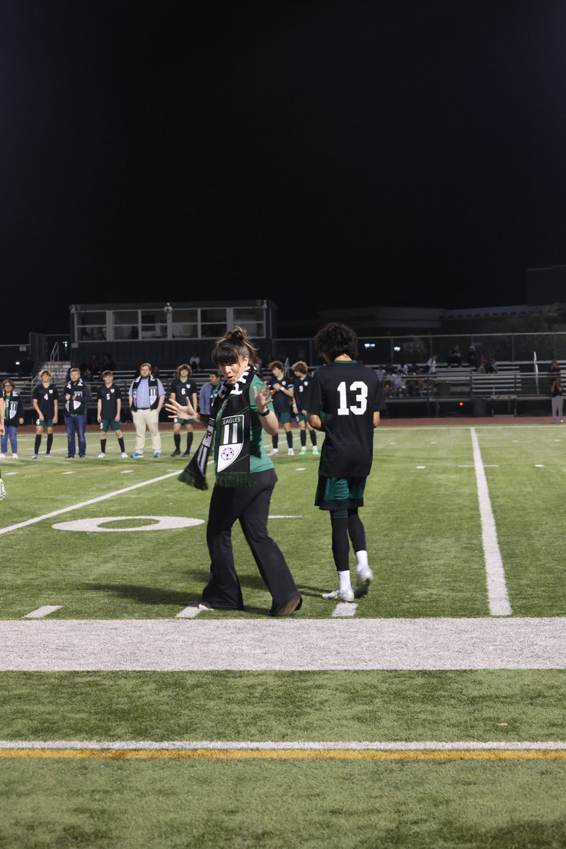 Loved getting to celebrate at teacher appreciation night with Luna! From 6th grade to senior year, you’ve always brought a smile to my face ❤️ @ProsperHS @ProsperSoccer enjoy my candid moment waving to the amazing Athena as she snapped the photos