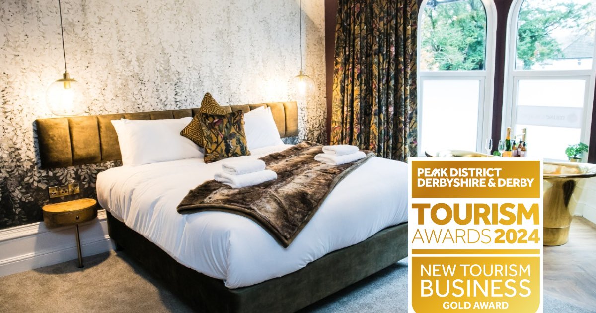 ⭐️ Congratulations! ⭐️ Muse Escapes has just won the GOLD New Tourism Business of the Year Award at the #PDDDTourismAwards 🥇 🥈Silver: Pub Tours Ltd 🥉Bronze: The Bull I’ The’ Thorn, Buxton Well done everyone! 👏 View full list of finalists at: ow.ly/3tc950MSOSX