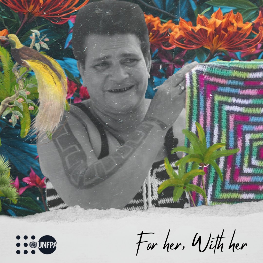 In #PapuaNewGuinea, the bilum isn't just a bag—it's a tapestry of women's resilience and stories. @UNFPA is weaving change, ensuring access to crucial sexual reproductive health services and menstrual hygiene products, empowering women in every thread. 🌺 #ForHerWithHer #IWD2024
