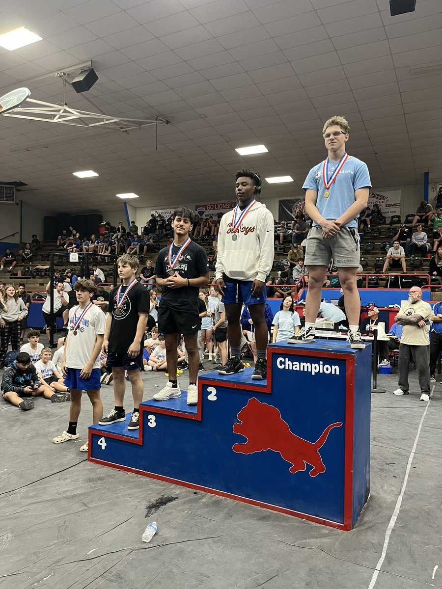 Congratulations to Ace, Jake, Alex, and Fabian for placing top 3 at regionals and qualifying to go to state!