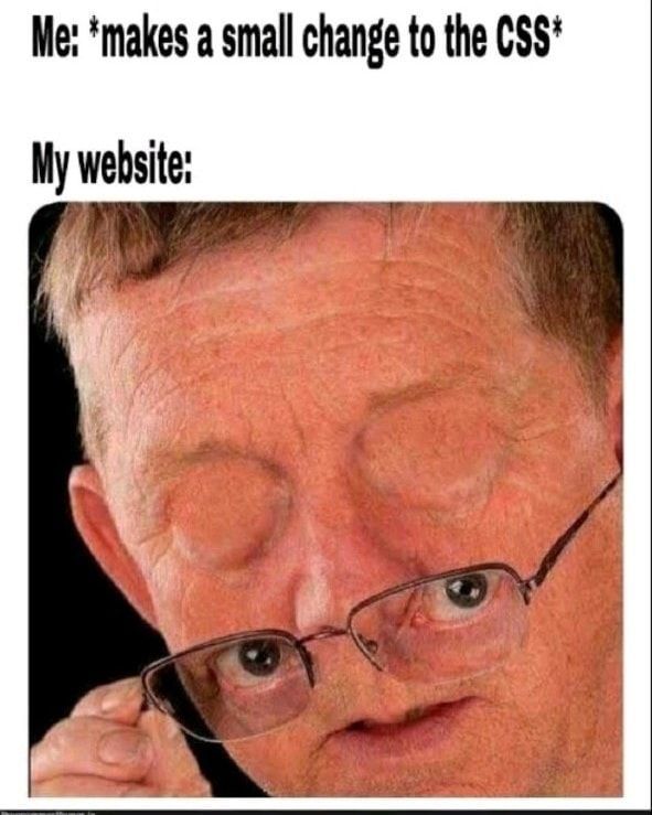 dev_humor's tweet photo. #cssmeme #codingmemes #codingisfun #codinghumor 
https://t.co/uY9Dzngn20 https://t.co/2ZVBwDfZK5