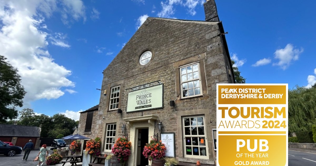 ⭐️ Congratulations! ⭐️ @TPOWBaslow has just won the GOLD Pub of the Year Award at the #PDDDTourismAwards 🥇 🥈Silver: @theblindbull_ 🥉Bronze: The George, Hathersage Well done everyone! 👏 View full list of finalists at: ow.ly/3tc950MSOSX