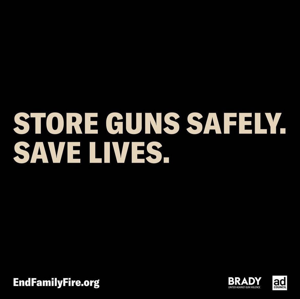 4.6 million kids live in a home with an unlocked and loaded gun. It is important for responsible gun owners to ensure their firearms are: ✅ Locked in a safe ✅ Unloaded ✅ Stored separately from ammunition Learn more about #safestorage solutions at endfamilyfire.org.
