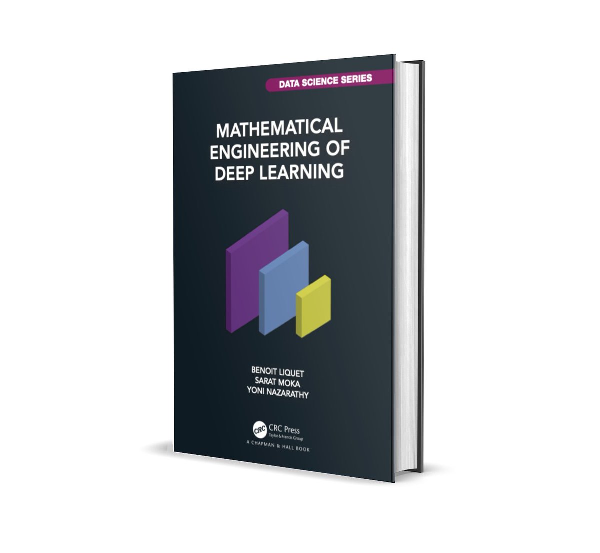 ynazarathy's tweet photo. Mathematical Engineering of Deep Learning! While book is still not yet available from @CRC_MathStats, individual chapters from the complete draft version are downloaded hundreds of times a day from https://t.co/6vQFKhhj9b. https://t.co/IiKklmk1Qv