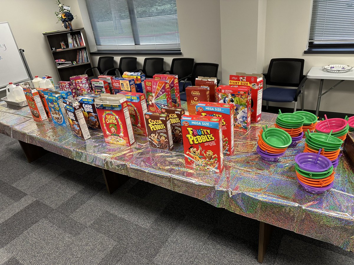 How BBI celebrated National Cereal Day. Thank you to PTO.