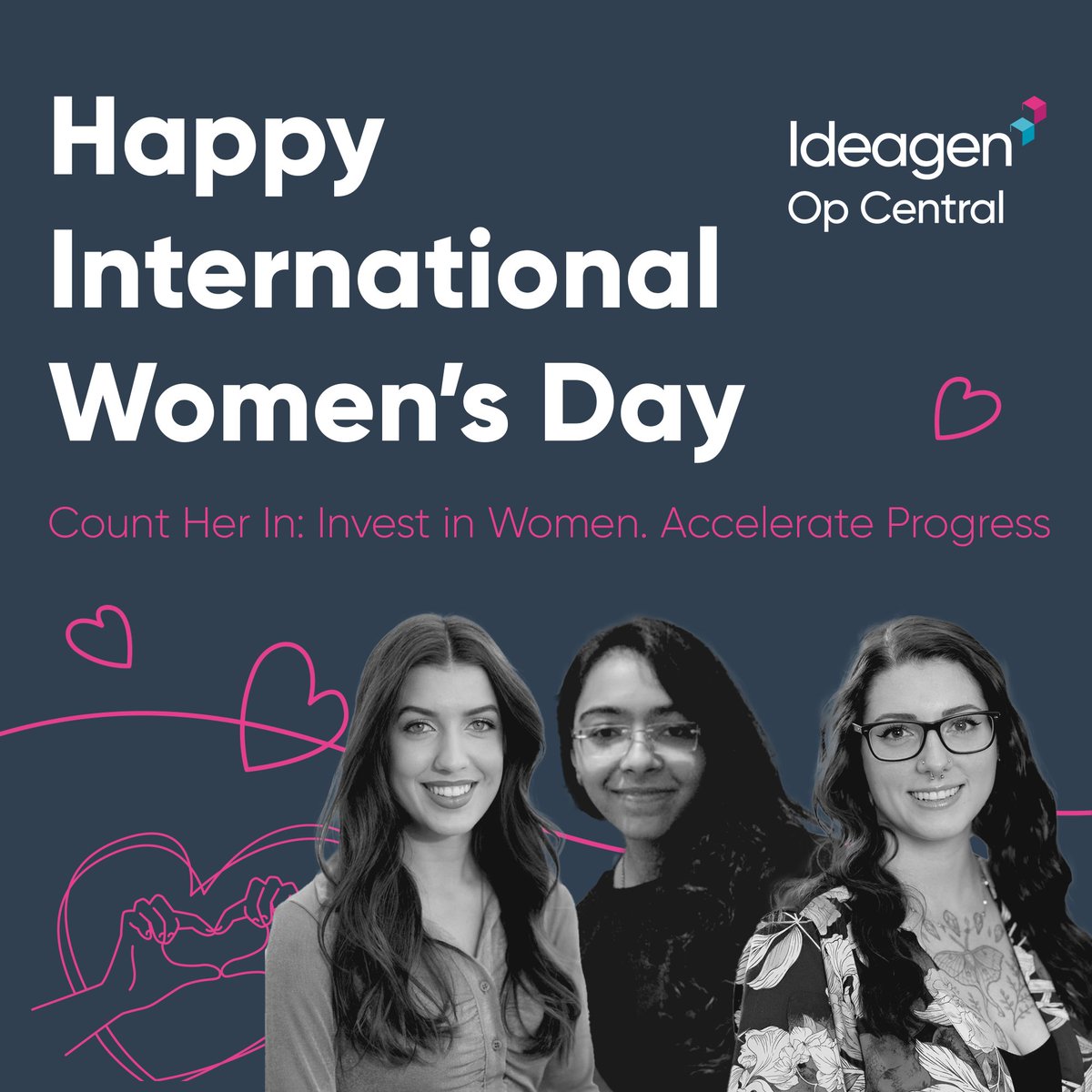 ♀️💜 Celebrating our Head of Product, Senior Web Developer & Head of Growth this International Women's Day at Ideagen Op Central! Today, we proudly honor the remarkable achievements and invaluable contributions of our incredible women.