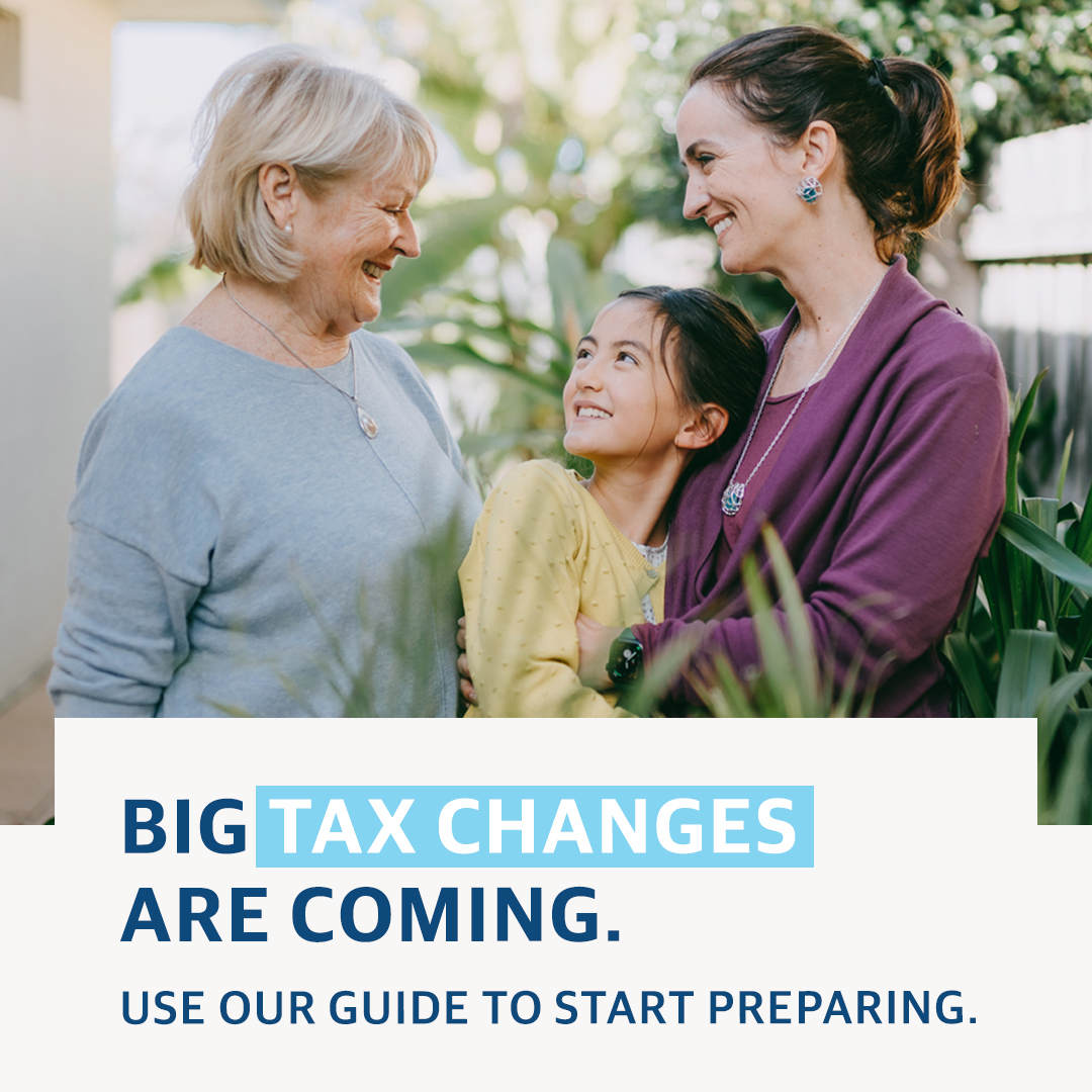 Did you know today’s historically high lifetime estate and gift tax exemptions are scheduled to be cut in half at the end of 2025? Start preparing with our guide, then reach out and let’s make a plan to protect your legacy. spr.ly/6014XdWPr