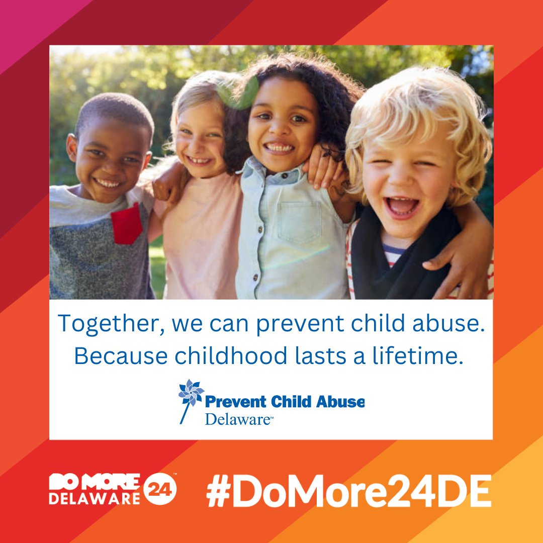 It's time to #DoMore24DE! This is your chance to make a difference in the lives of children and families across the state and amplify your impact! Your generous gifts today will truly help #DoMore24!! Make a gift to help children and families thrive: bit.ly/DoMorePCAD.