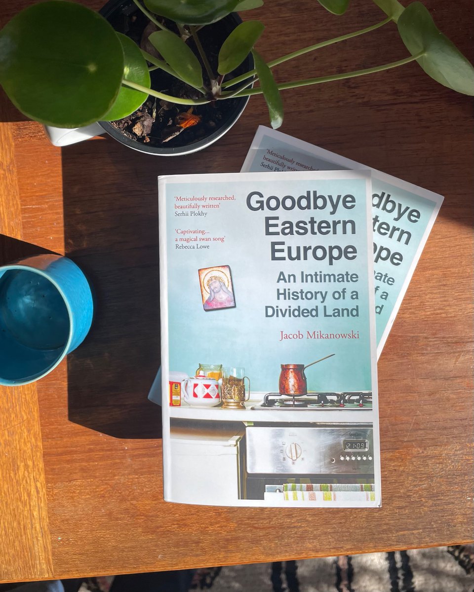 UK readers! Today is the publication day for the paperback version of Goodbye, Eastern Europe from @OneworldNews. I’m biased, but I think it looks great!