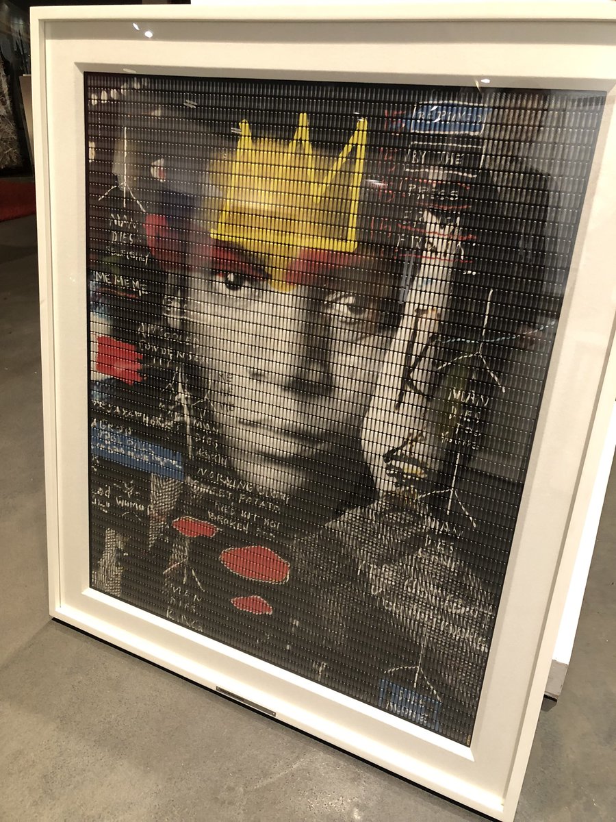 GEArtHouse's tweet photo. Incredible DOC “#Basquiat” piece 

Please email for more information 

#ART https://t.co/OMxhTtAYgK