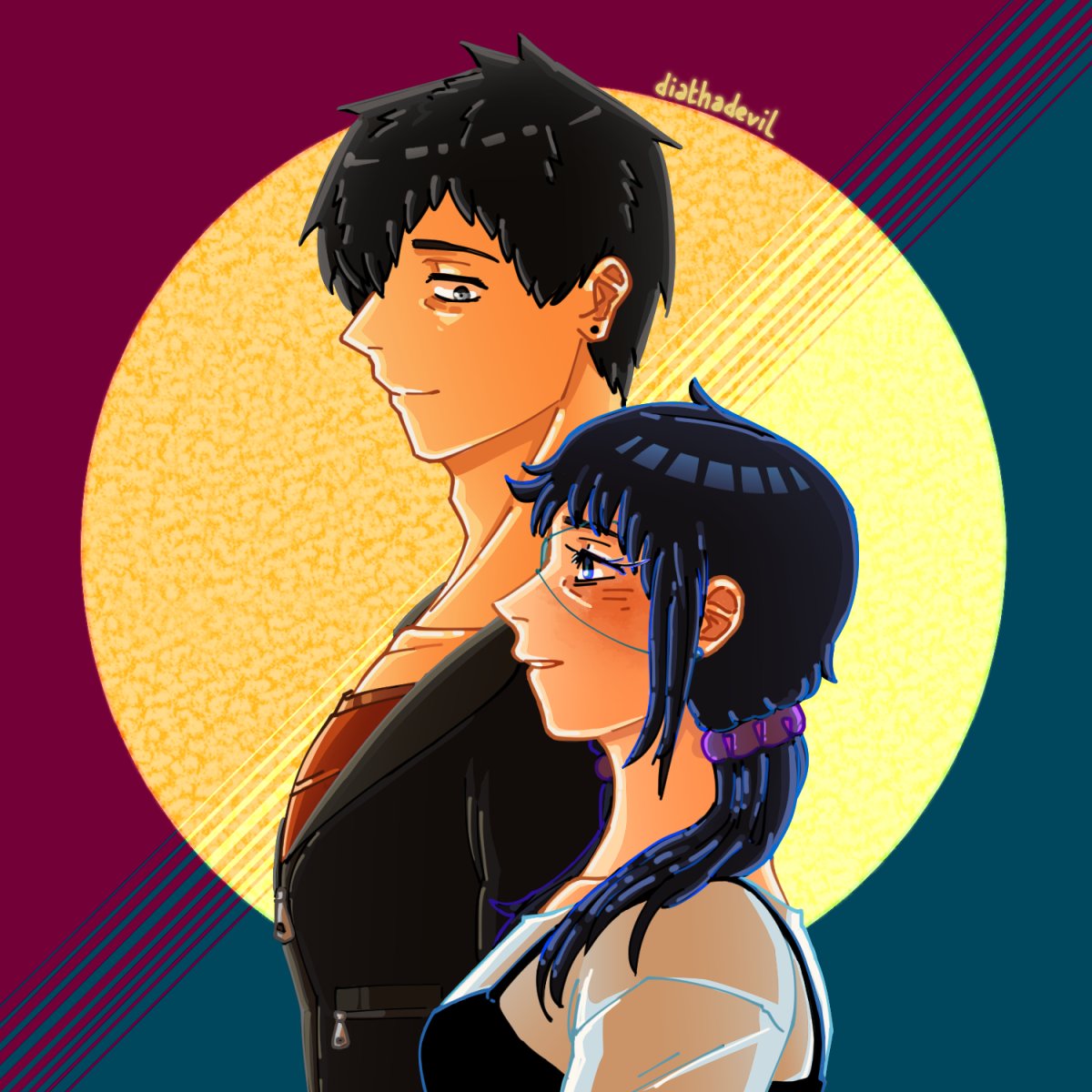 diathad3vil's tweet photo. I wanted to make an Sp0tify album for my post-canon #Ayushiki AU fan playlist for a while now, so here it is! https://t.co/VuI8GBGaTA