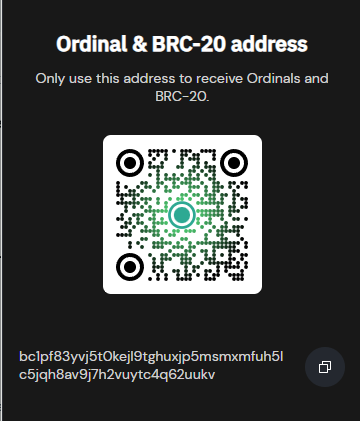 AishaCarbone5's tweet photo. @xverse @mikan_btc bc1pf83yvj5t0kejl9tghuxjp5msmxmfuh5lc5jqh8av9j7h2vuytc4q62uukv https://t.co/Xk1oT7Uesj