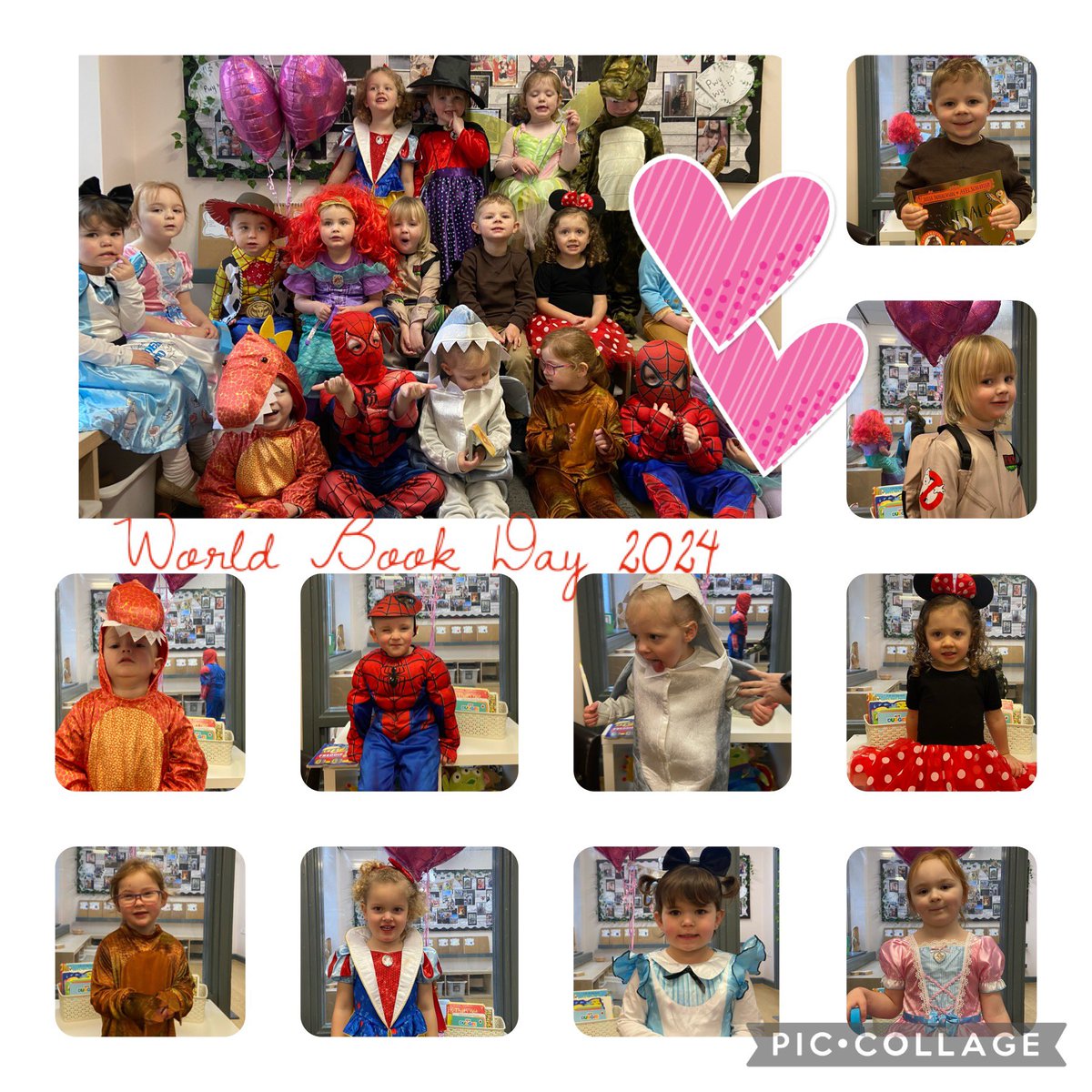 Nursery celebrating #WorldBookDay2024 with the most amazing costumes. @StMarysCIW #wearestmarysciw #smciwcreative #smciwconfident