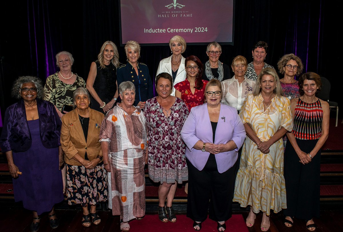 Meet the very talented & inspiring WA Women's Hall of Fame inductees who I was proud to share last night's celebration with. wawomenshalloffame.com.au/2024-inductee-… Thank you to those, like me, who champion evidence-based reading instruction & the critical importance of teachers.