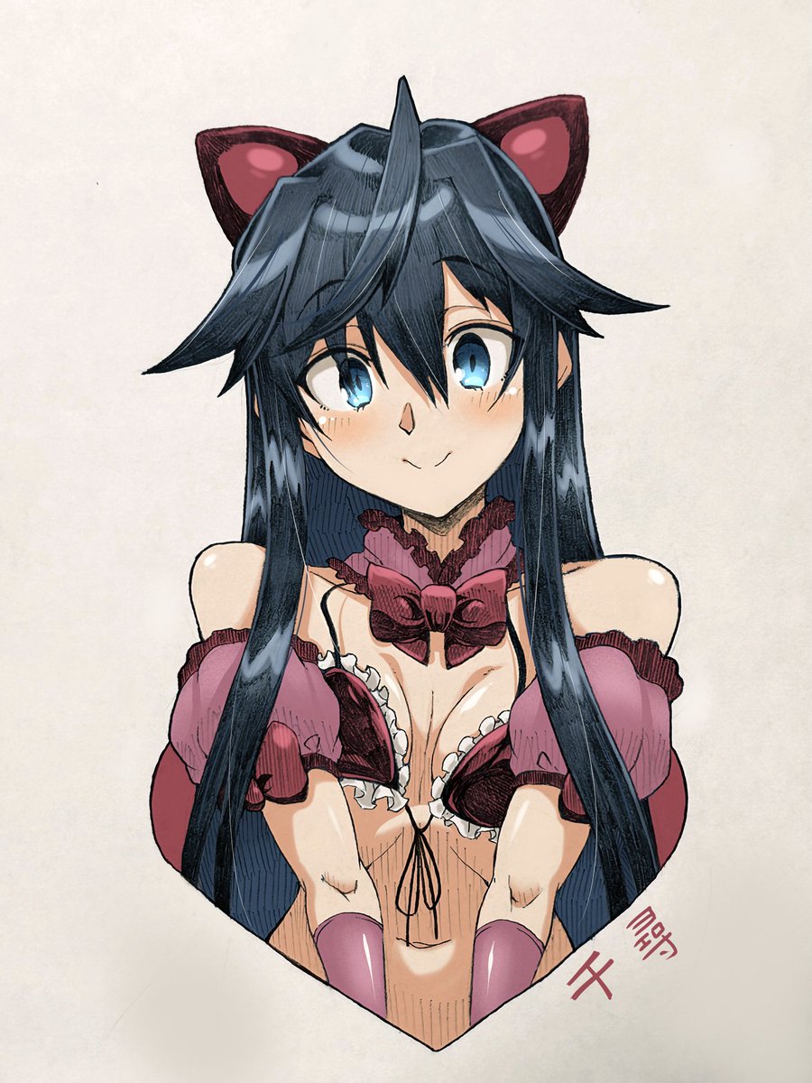 募集しているウチの子描く企画より
千尋さん

どんな風にしても良いというので
片思いの異性好みの衣装でアピールする
ちょっと病みめのお姉さん風に描いてみました。
https://t.co/AxSdBTlxNz 