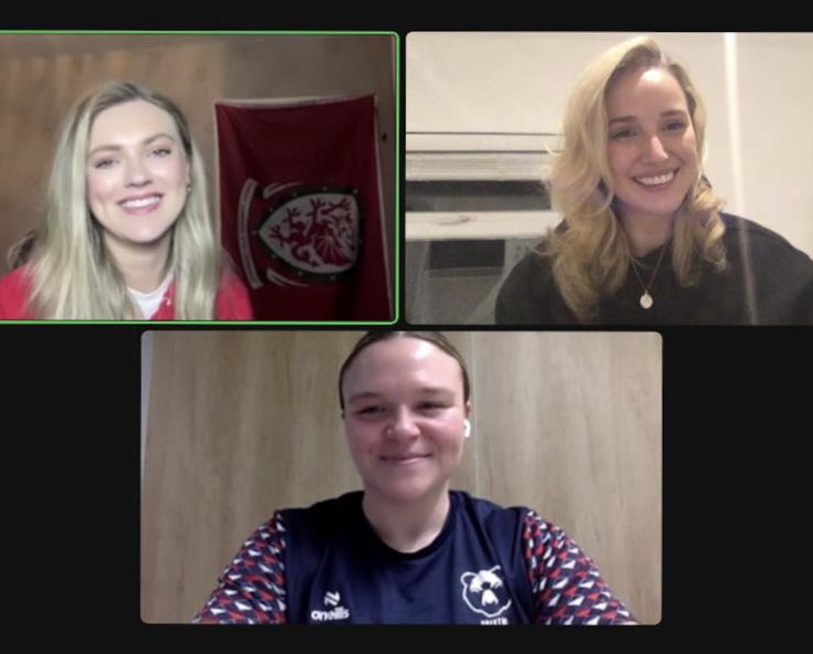 New season incoming!✨ We are extremely excited to have @EnglandRugby and @BristolBearsW star Sarah Bern on the podcast 🎙️ From World Cups, to overcoming hardships and making changes in sport - Sarah is one incredible woman on and off the pitch 🙌🏼 Coming soon 🎧