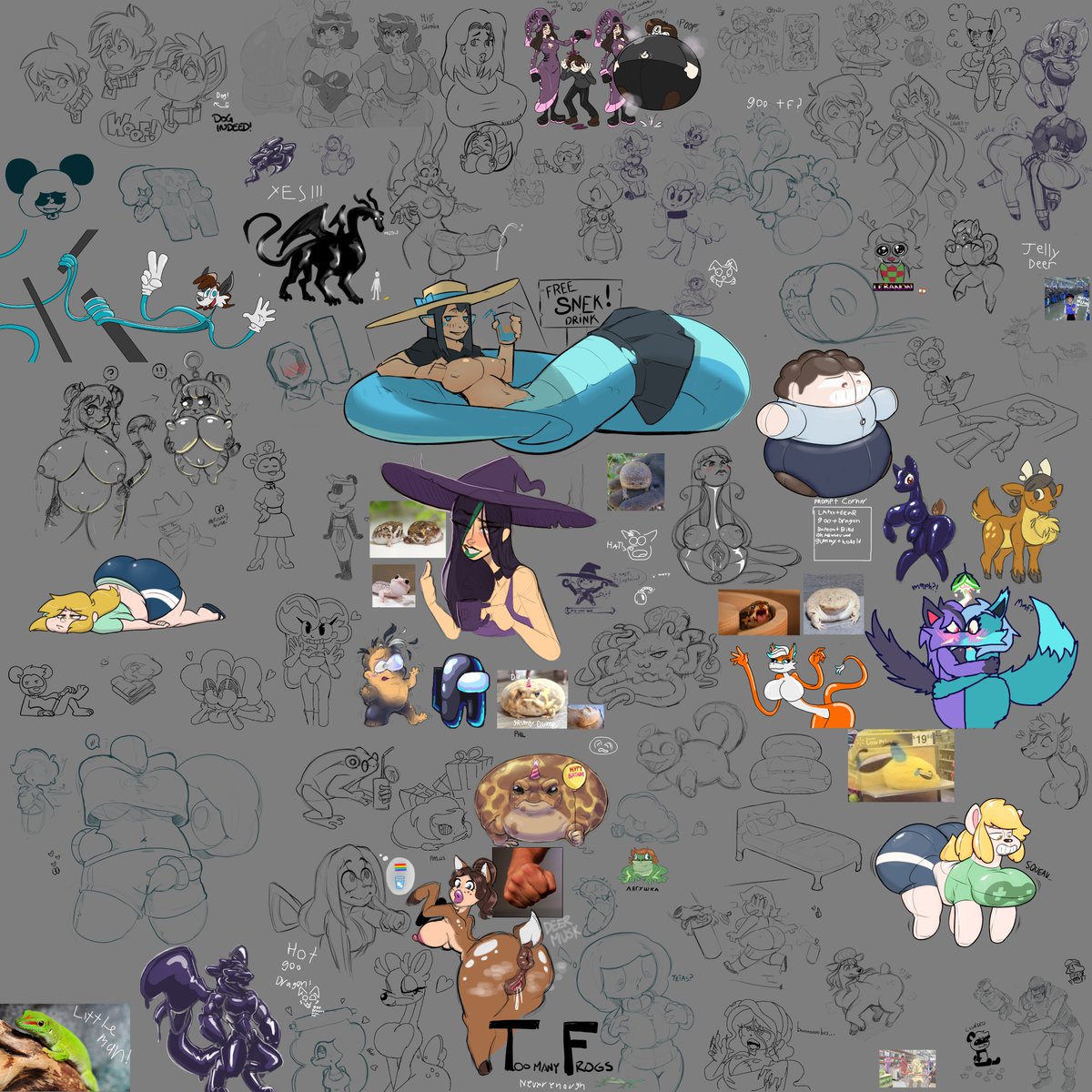 Drawpile event finished. It was pretty quiet, there were no problems, so possibly again allowing anyone to enter. thank you all for participating. link HD: drive.google.com/drive/folders/…