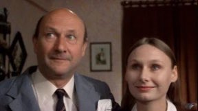 Discovered another 1970’s gem, another exquisite atmospheric superbly-cast English horror anthology.🤗🩸
PeterCushing as an e-vil antiques dealer is the framework for the ensuing carnage 
but the biggest revelation is DonaldPleasence’s daughter Angela!
(wait for it)
Would ya? 😀