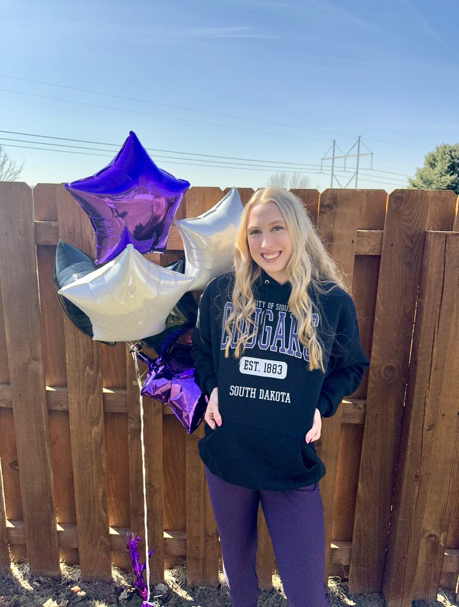 Lillian Vitera (@lillian_vitera) on Twitter photo So blessed for the opportunity to have verbally committed to continue my academic and athletic career at University of Sioux Falls! Thank you to God, and everyone who has helped me along the way. So excited to be a Cougar !!! 💜🐾🤍 <a href="/USFCougarsVB/">USF Volleyball</a> <a href="/PLHS_Volleyball/">Papillion Monarch Volleyball</a> So blessed for the opportunity to have verbally committed to continue my academic and athletic career at University of Sioux Falls! Thank you to God, and everyone who has helped me along the way. So excited to be a Cougar !!! 💜🐾🤍 <a href="/USFCougarsVB/">USF Volleyball</a> <a href="/PLHS_Volleyball/">Papillion Monarch Volleyball</a>