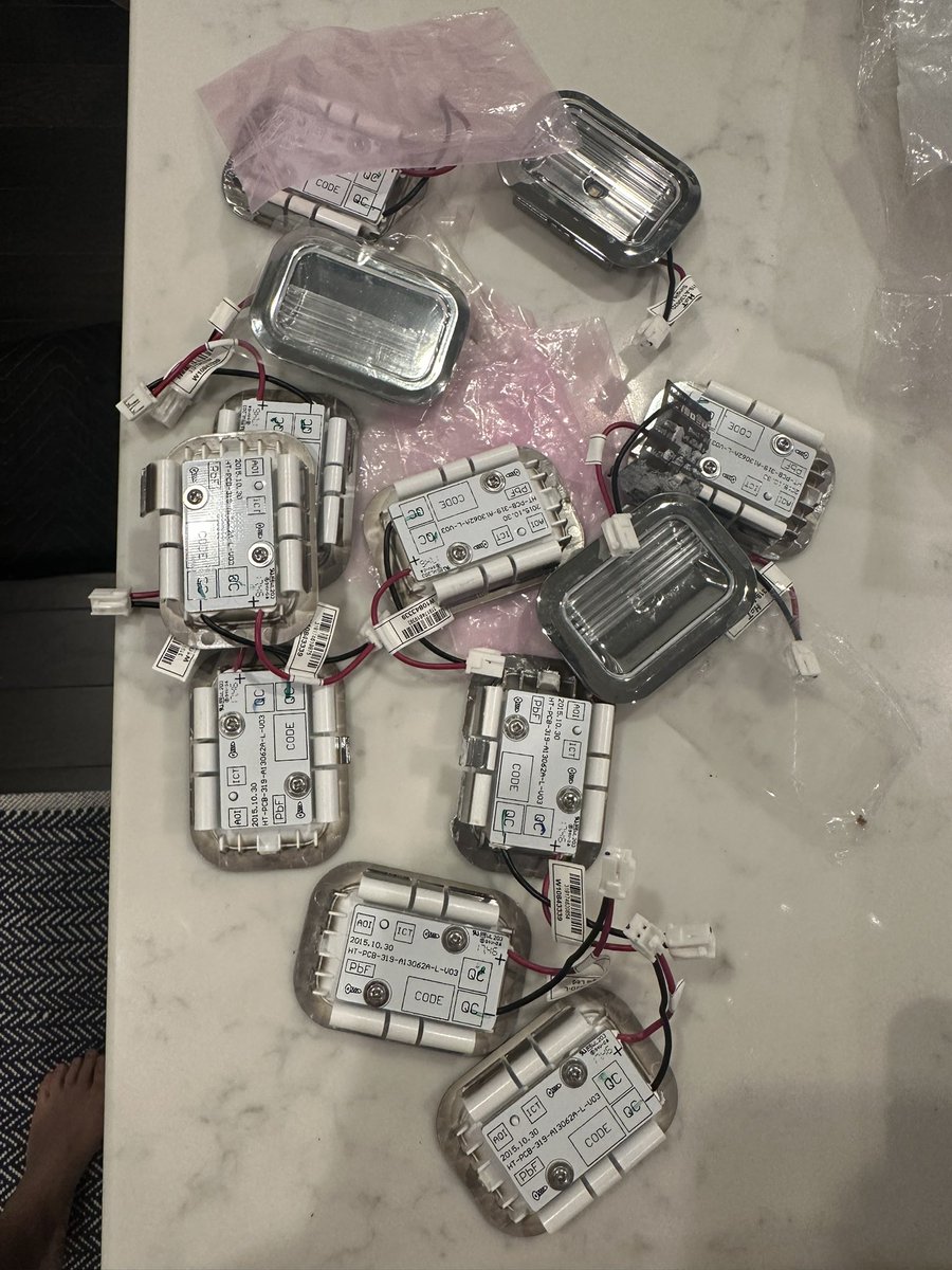 alexanderjowmd's tweet photo. DO NOT BUY @KitchenAidUSA products.  Despite being aware of defective LED lights in their built in refrigerators, they are charging customers for repair.  They never notified any affected customers to call within a certain time frame for it to be covered. https://t.co/NGYonlTe0a