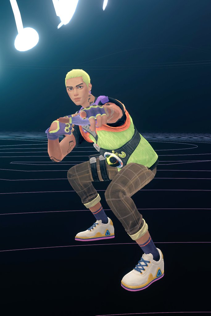 Happy 1 year 🦎💜💚 #Gekko #Valorant #VrChat