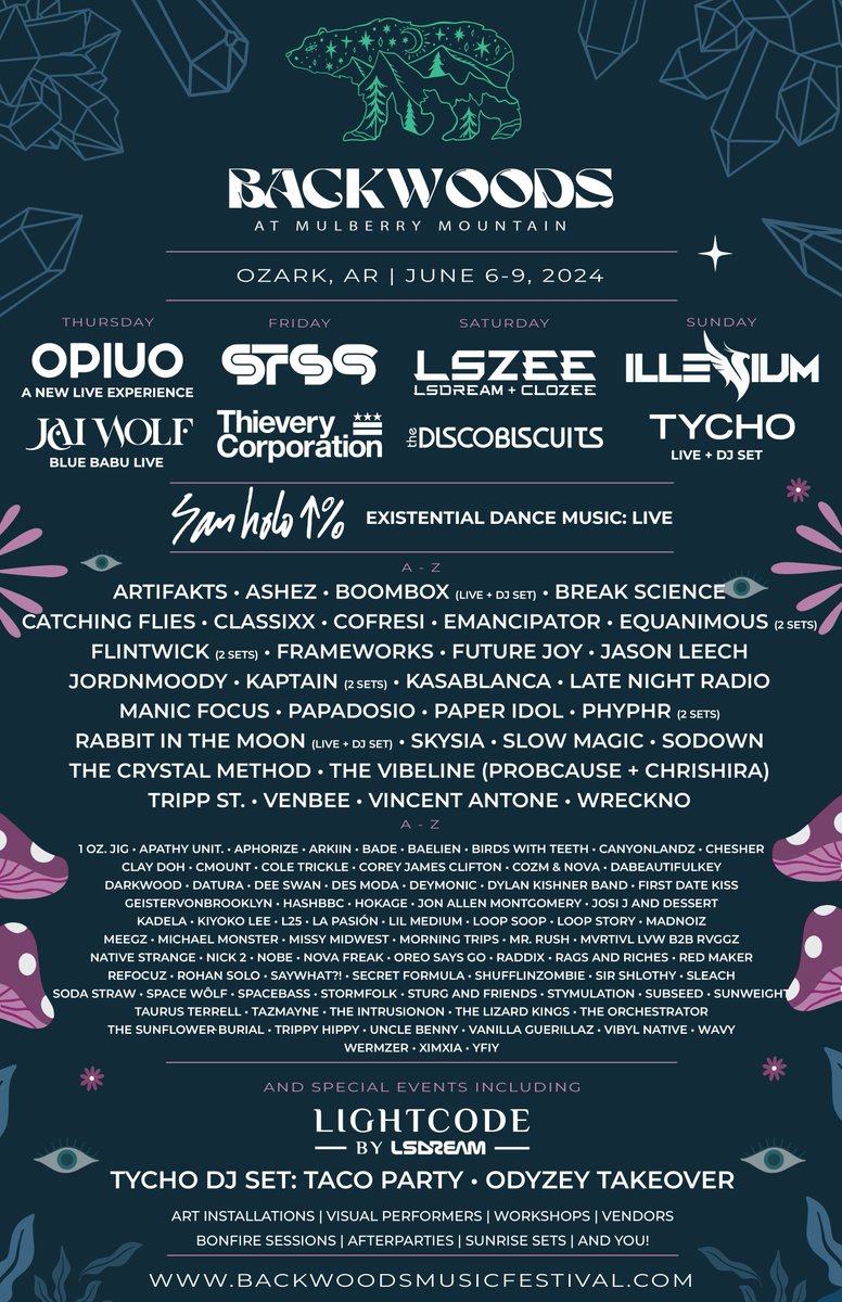 See you in June, <a href="/backwoodsbash/">Backwoods ➡️ BMF</a> 

Tickets: backwoodsmusicfestival.com/ticket-informa…